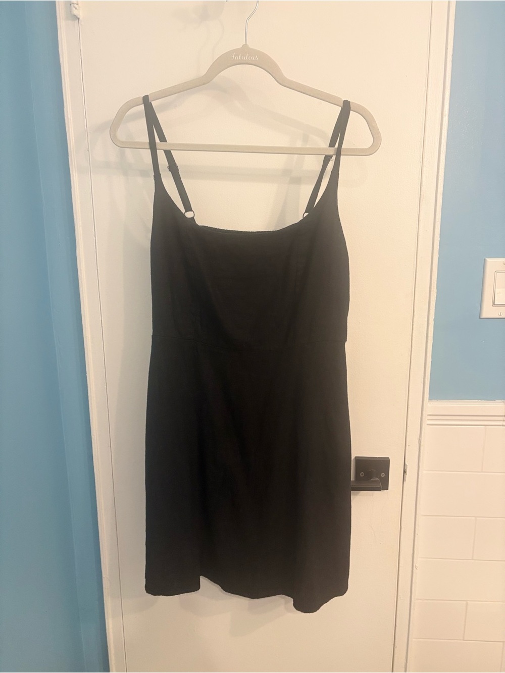 Old Navy Black Spaghetti-Strap Mini Dress